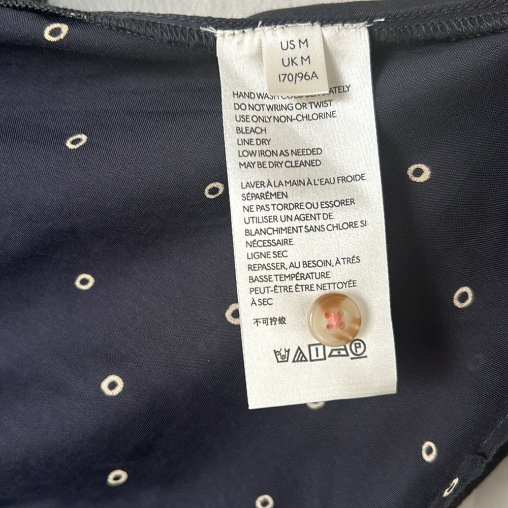 NWOT Maeve Monika button down tunic Anthropologie - Picture 12 of 13